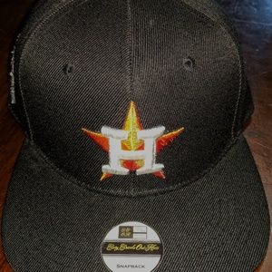Handmade Houston Astros Snapback Cap